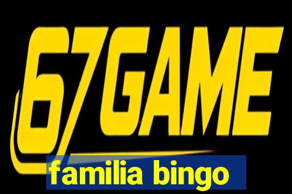 familia bingo